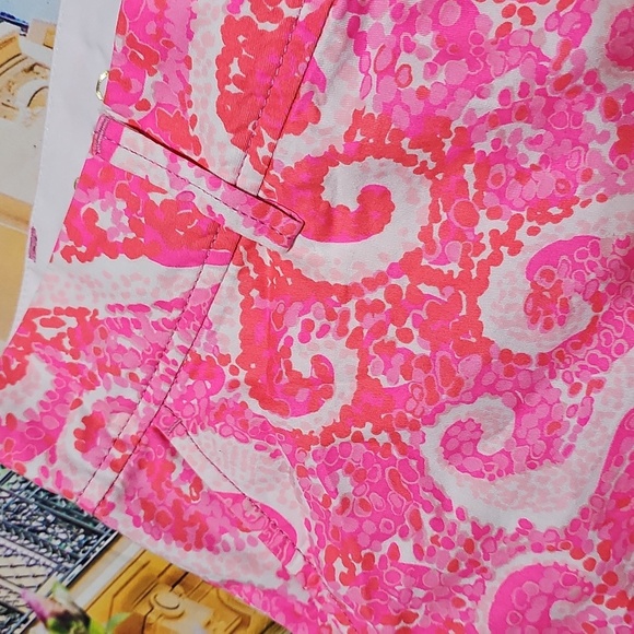Lilly Pulitzer Pink Shorts Size 12 Walsh Short - Picture 2 of 6